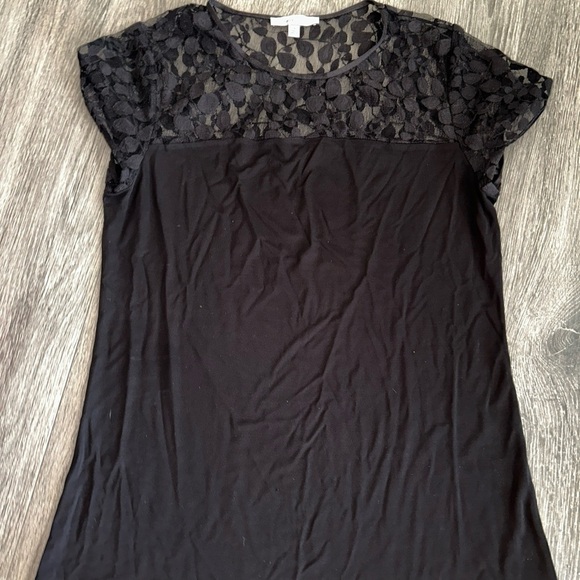 Classiques Entier Size LP  Top Blouse Women’s 10 12 with Lace Detail - Picture 2 of 5